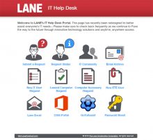 Lane IT Help Desk